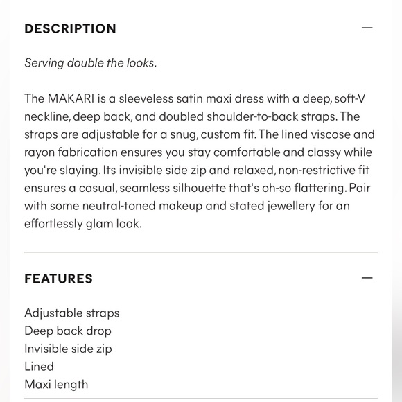 NWT MESHKI Makari black dress - Picture 4 of 4